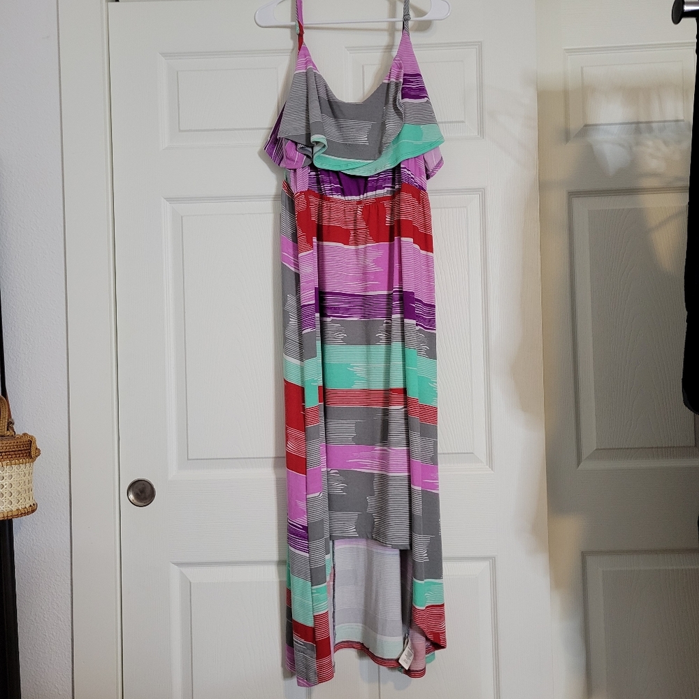 4XL Pure Energy Maxi Dress High Low